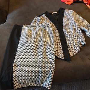 Skirt suit set